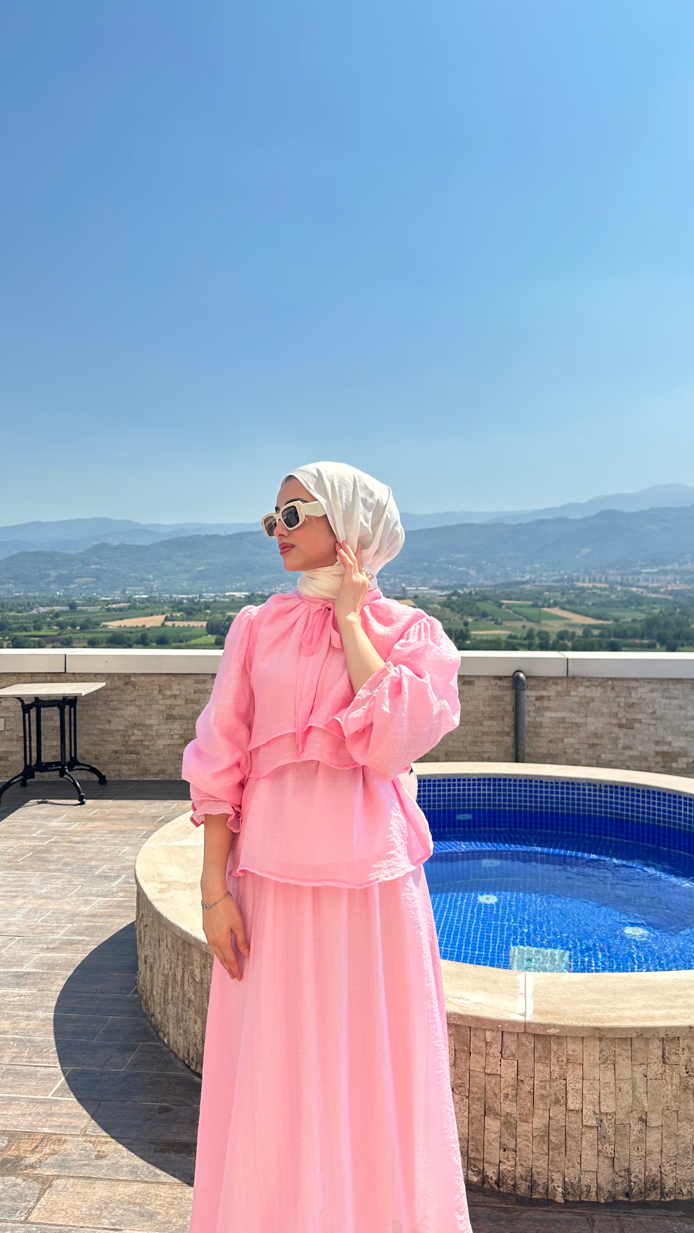 Bahar Etekli Takım - Pembe