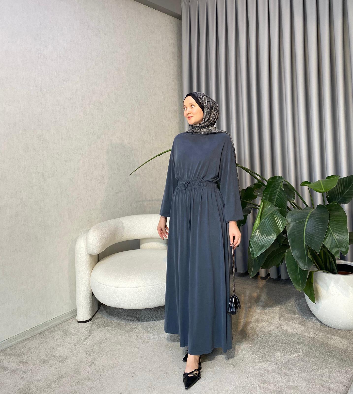 Estella Oysh Elbise - Antrasit