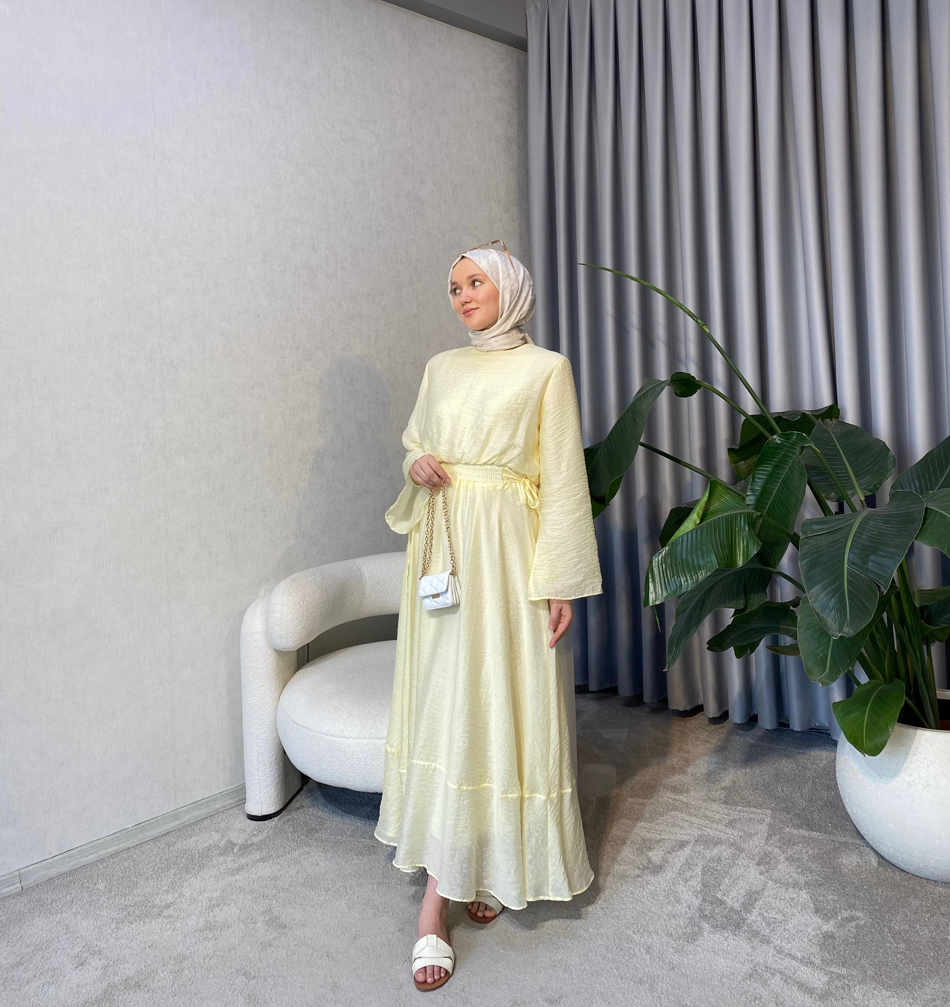 Mimoza Elbise - Butter Yellow