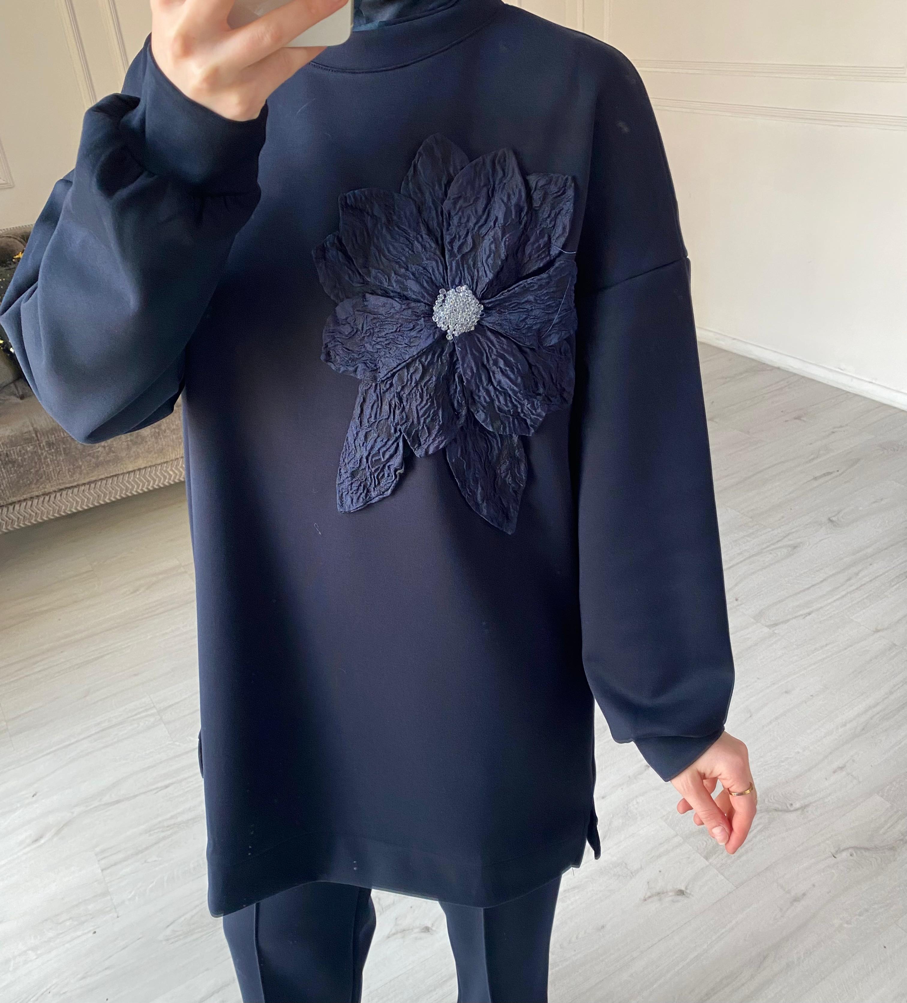 Manolya İkili Takım - Lacivert