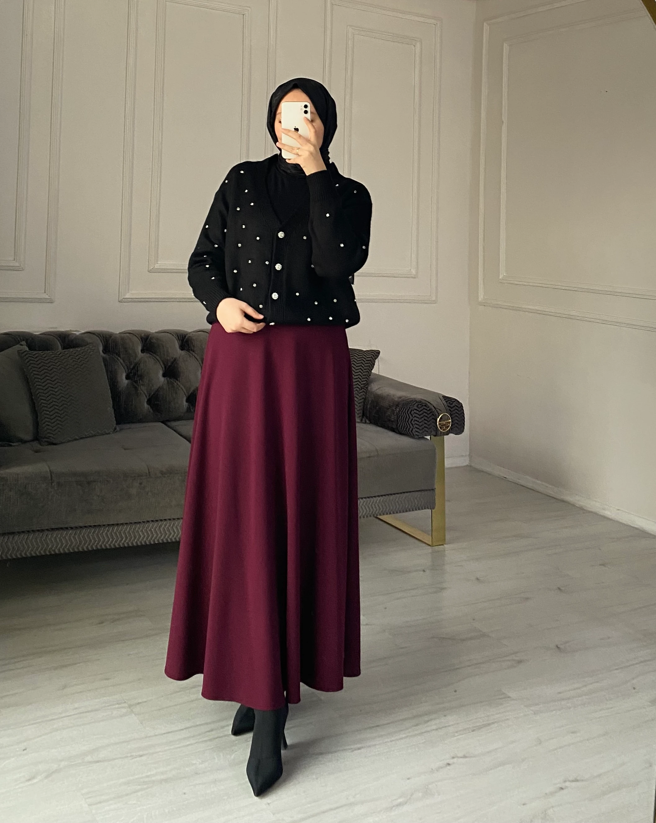 Alice Oysh Etek - Bordo