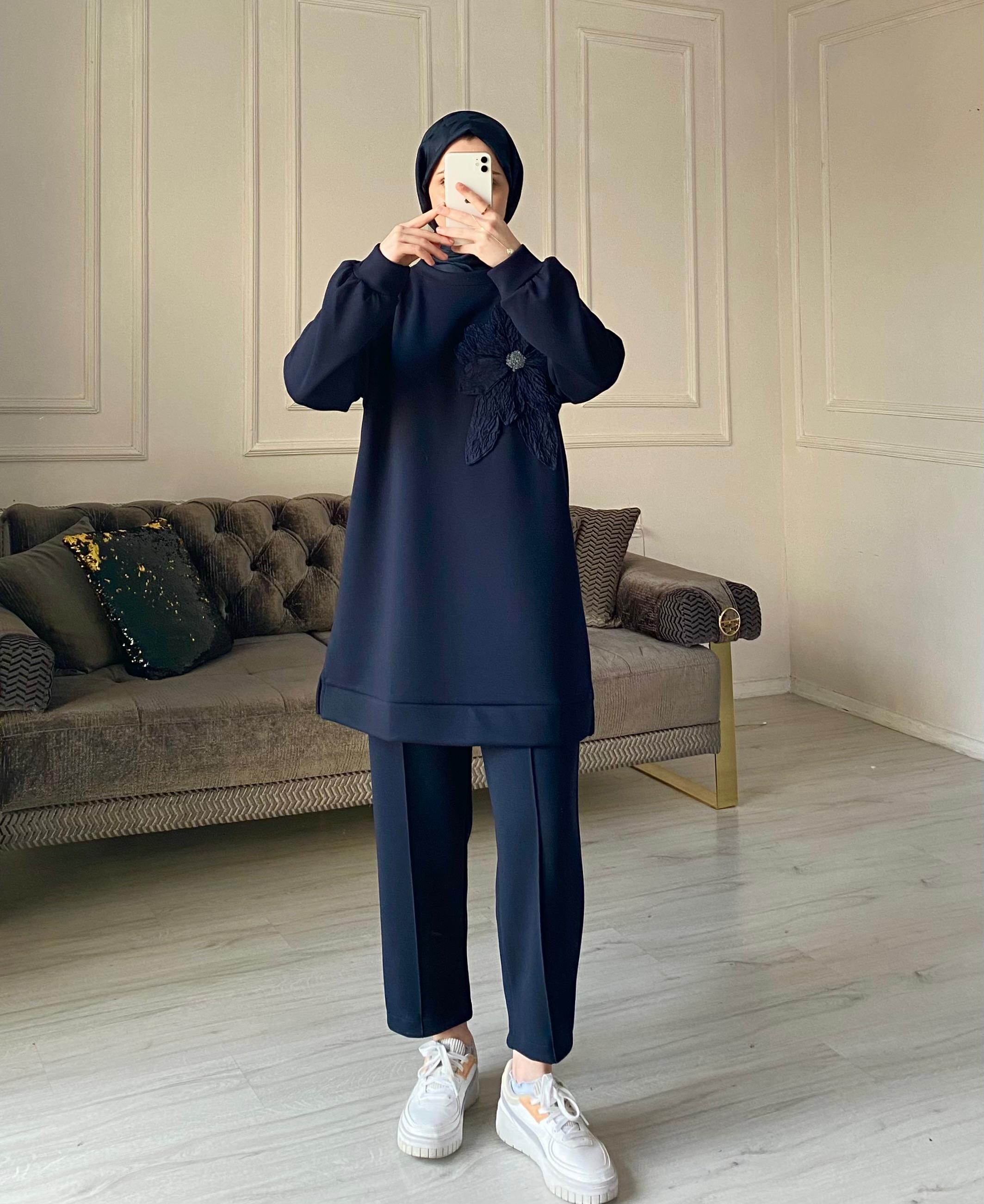 Manolya İkili Takım - Lacivert