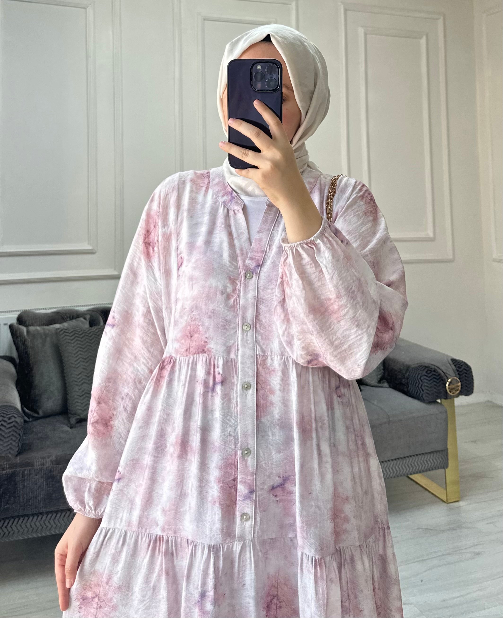 Ralia Mango Elbise - Pembe