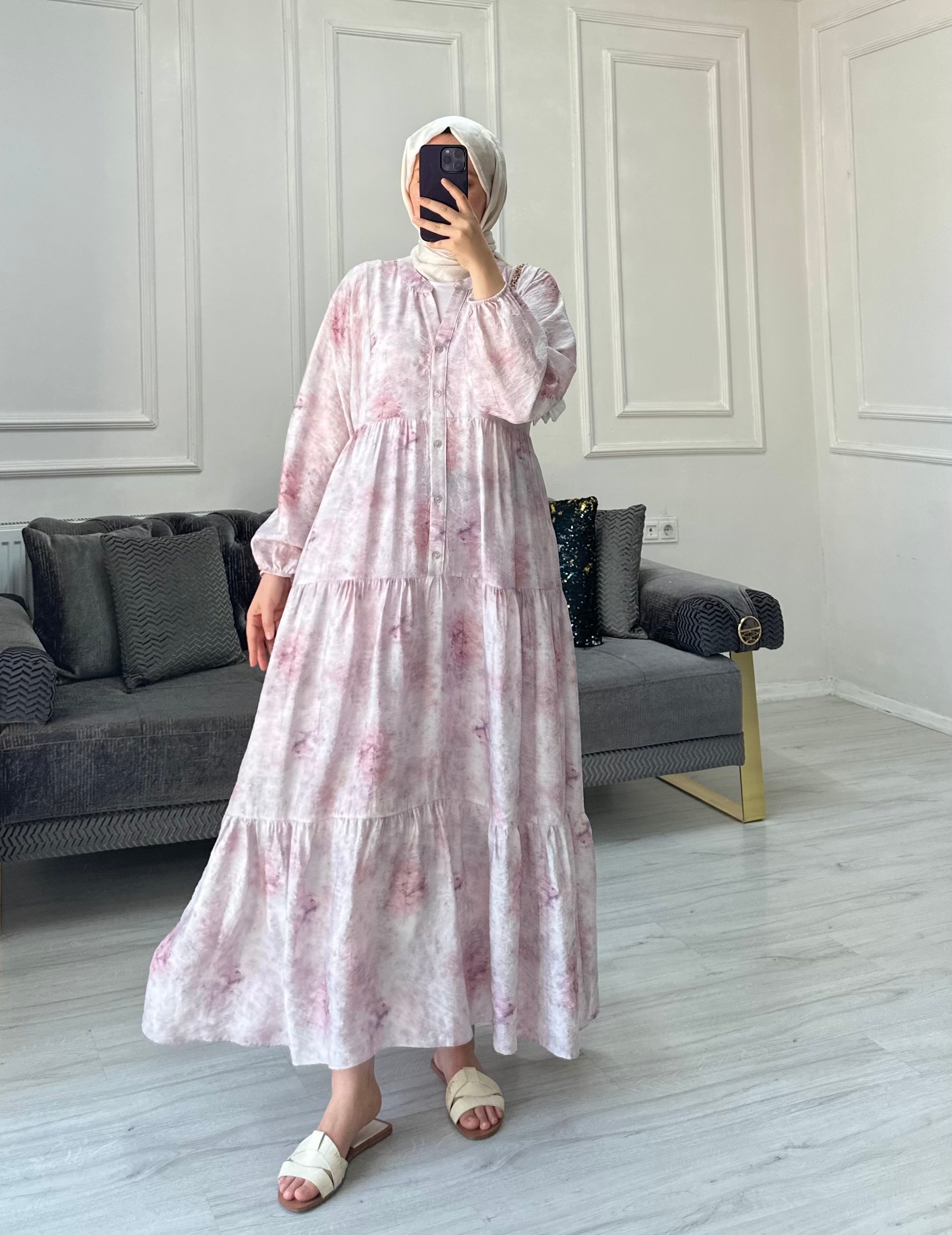 Ralia Mango Elbise - Pembe