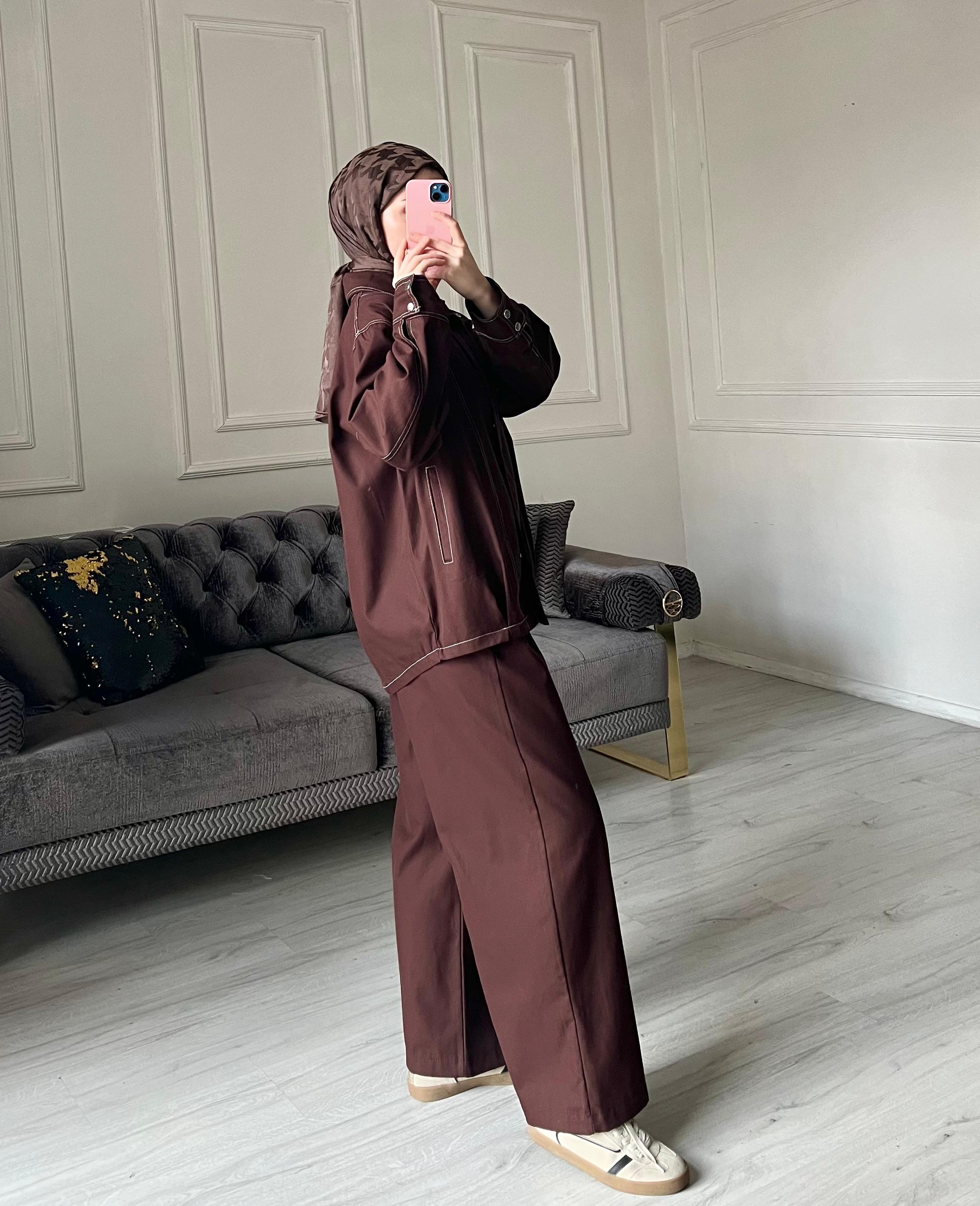 Aster Pantolonlu Takım