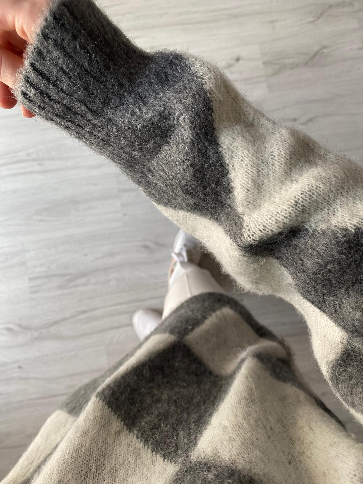 Baklava Desen Premium Kalite Kazak - Antrasit