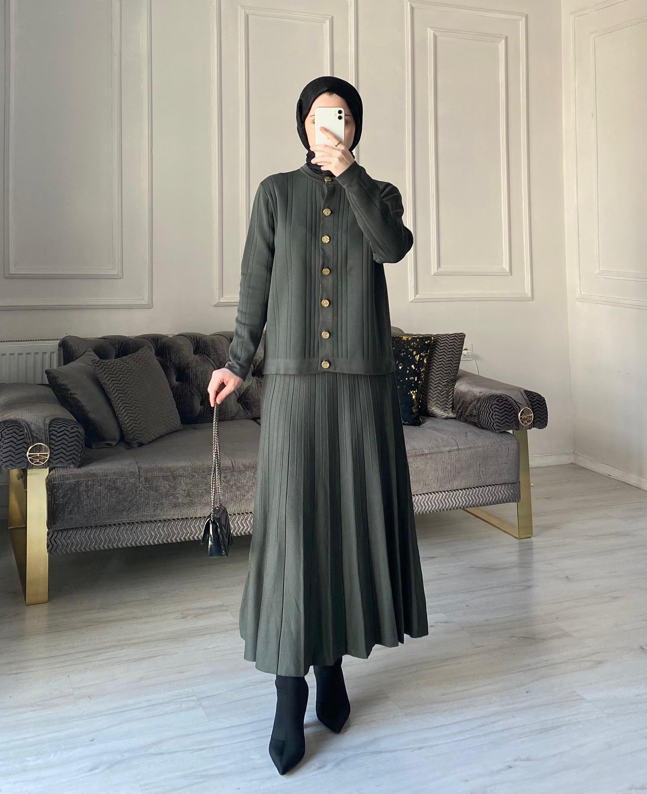 Sierra Merserize Etekli Takım - Haki