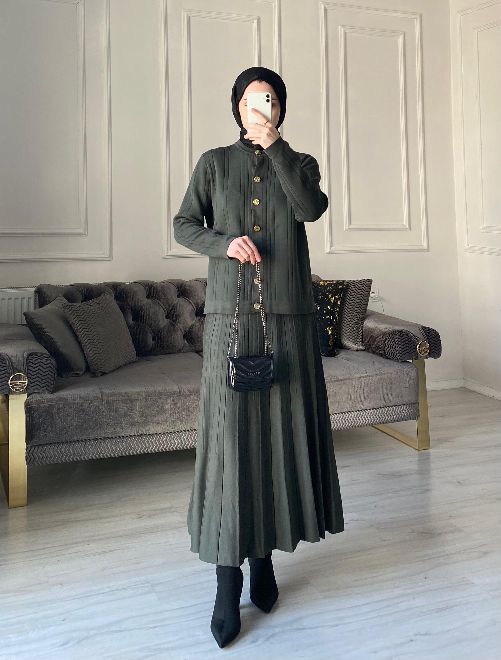 Sierra Merserize Etekli Takım - Haki