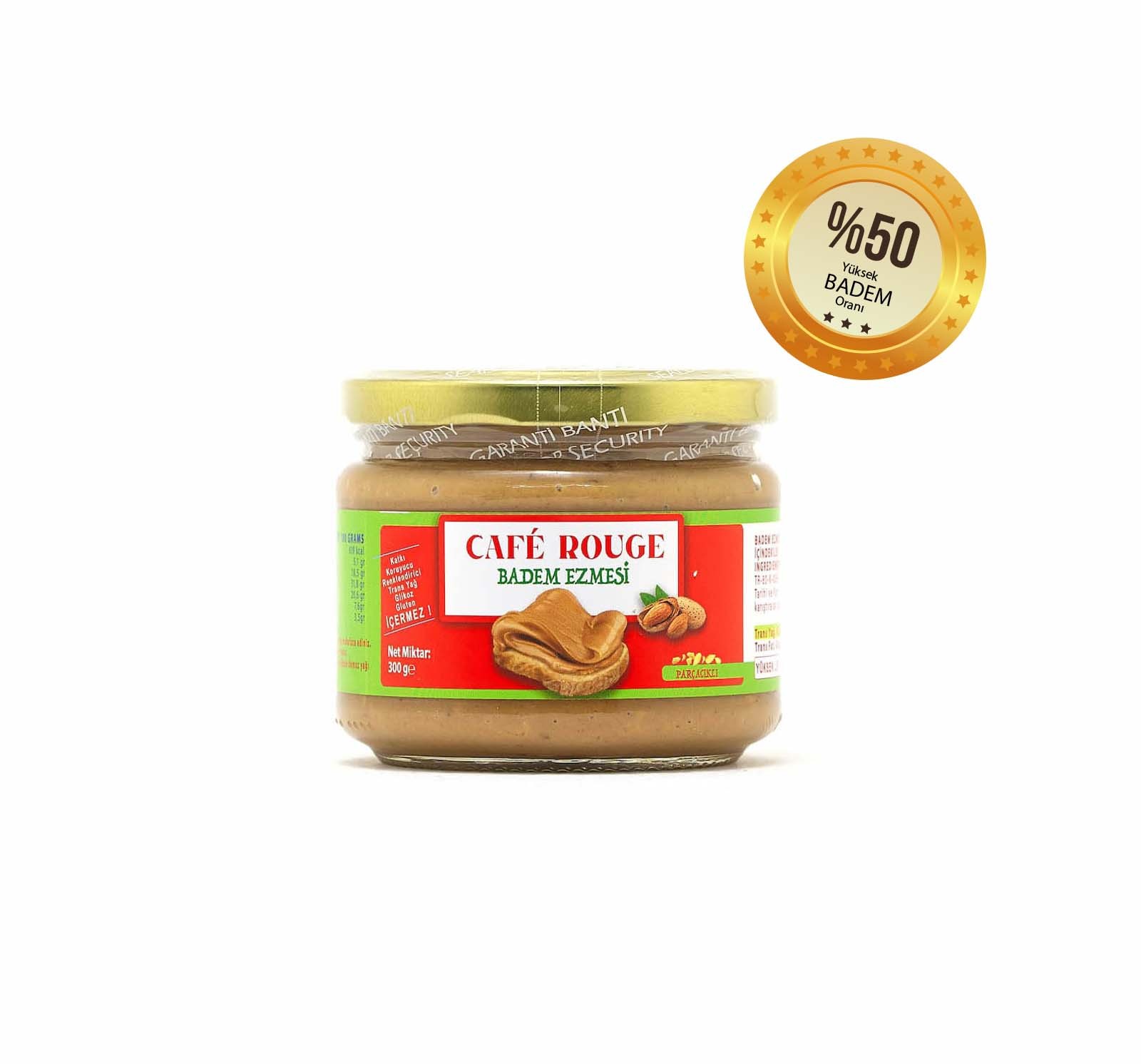 Cafe Rouge Parçacıklı Badem Ezmesi 300 gr