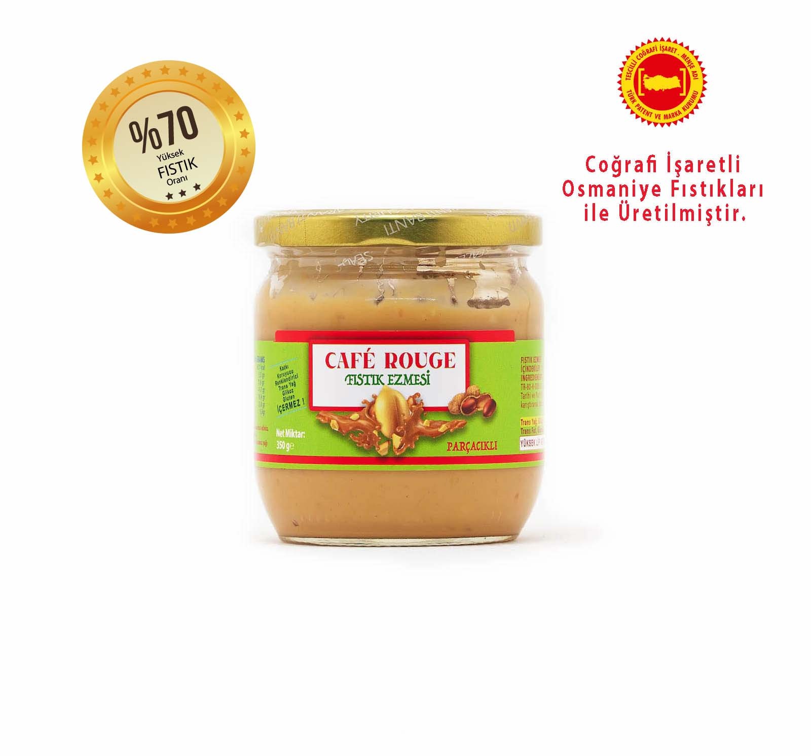 Cafe Rouge Parçacıklı Fıstık Ezmesi 350 gr