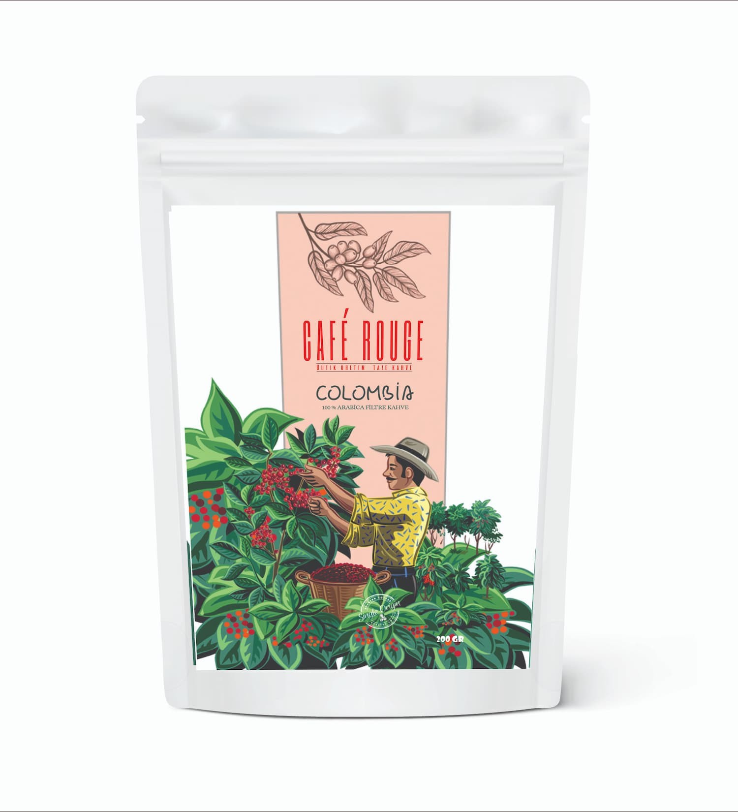 Cafe Rouge Colombia Supremo Filtre Kahve