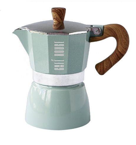 Cafe Rouge 3 Cup Moka Pot  - Turkuaz