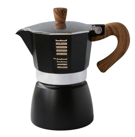 Cafe Rouge 3 Cup Moka Pot  - Kırmızı