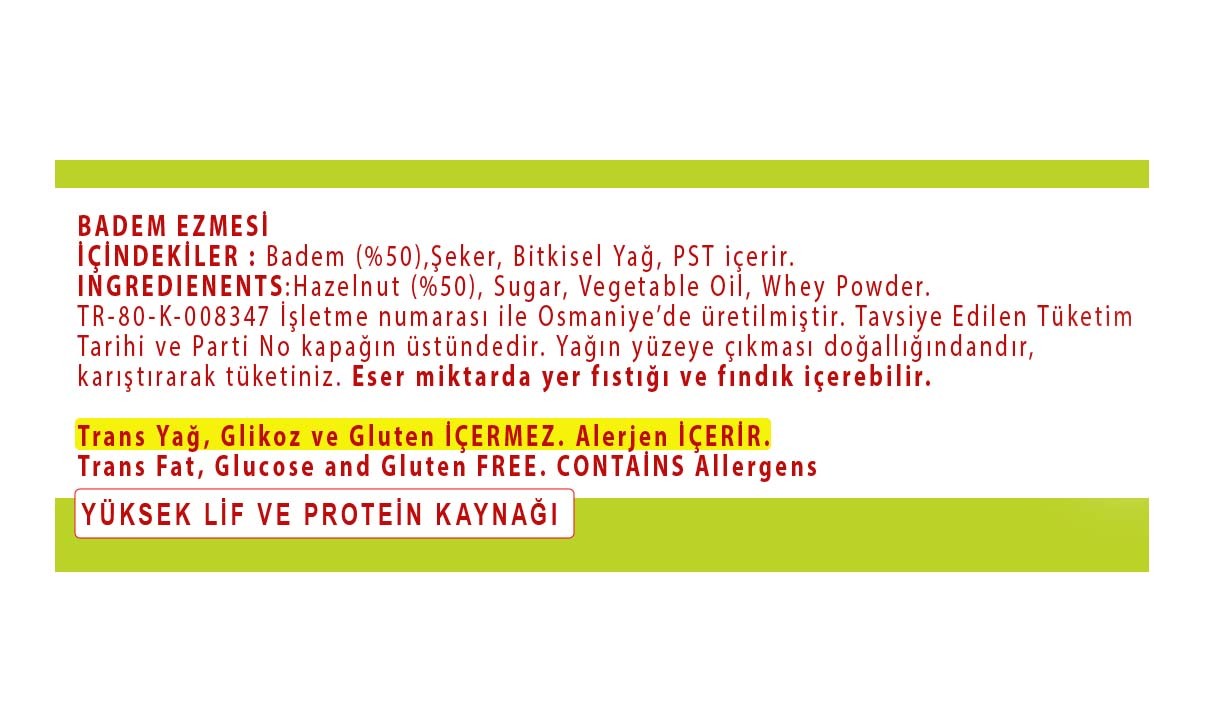 Cafe Rouge Parçacıklı Badem Ezmesi 300 gr