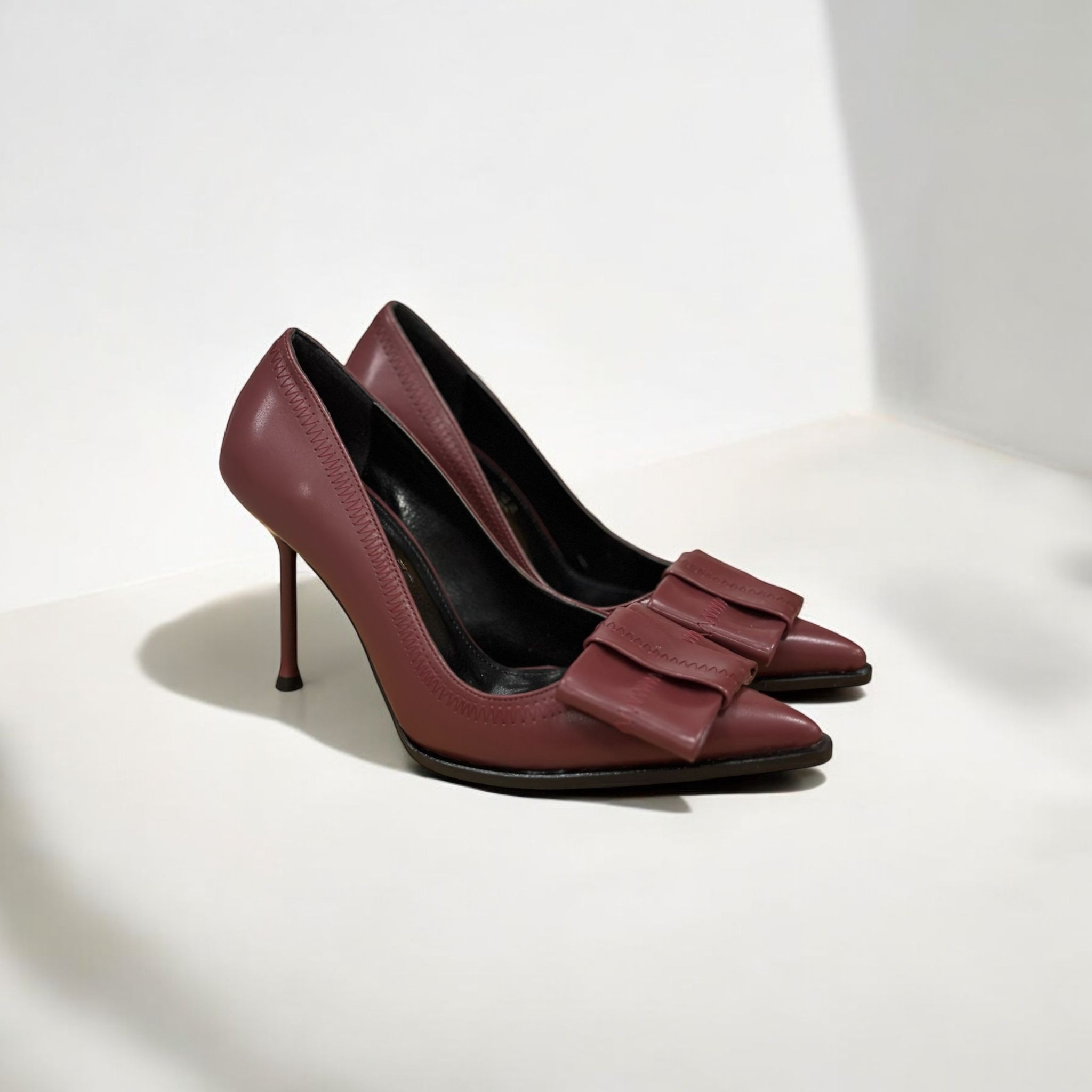 Hailey Bordo Kurdele Detay Stiletto 8 Cm