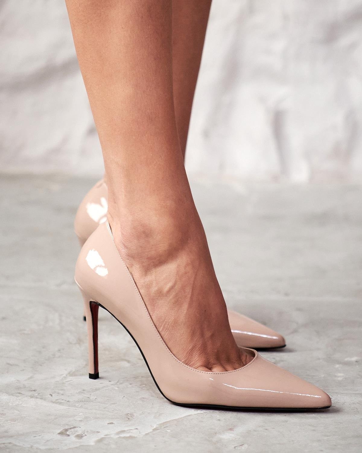 SİSTA 10 CM NUDE RUGAN STİLETTO