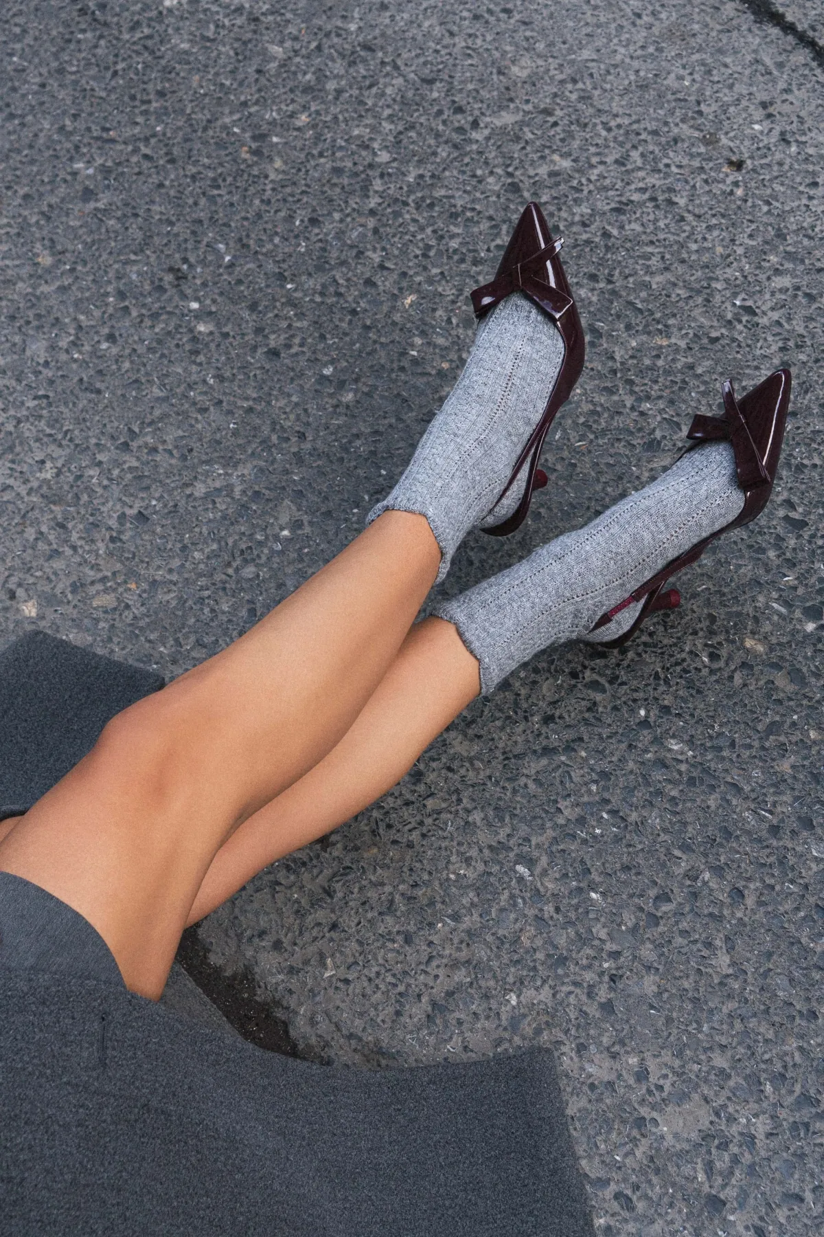 LUCİNDA BORDO RUGAN FİYONK DETAY BİLEK BAĞLI KADIN TOPUKLU AYAKKABI