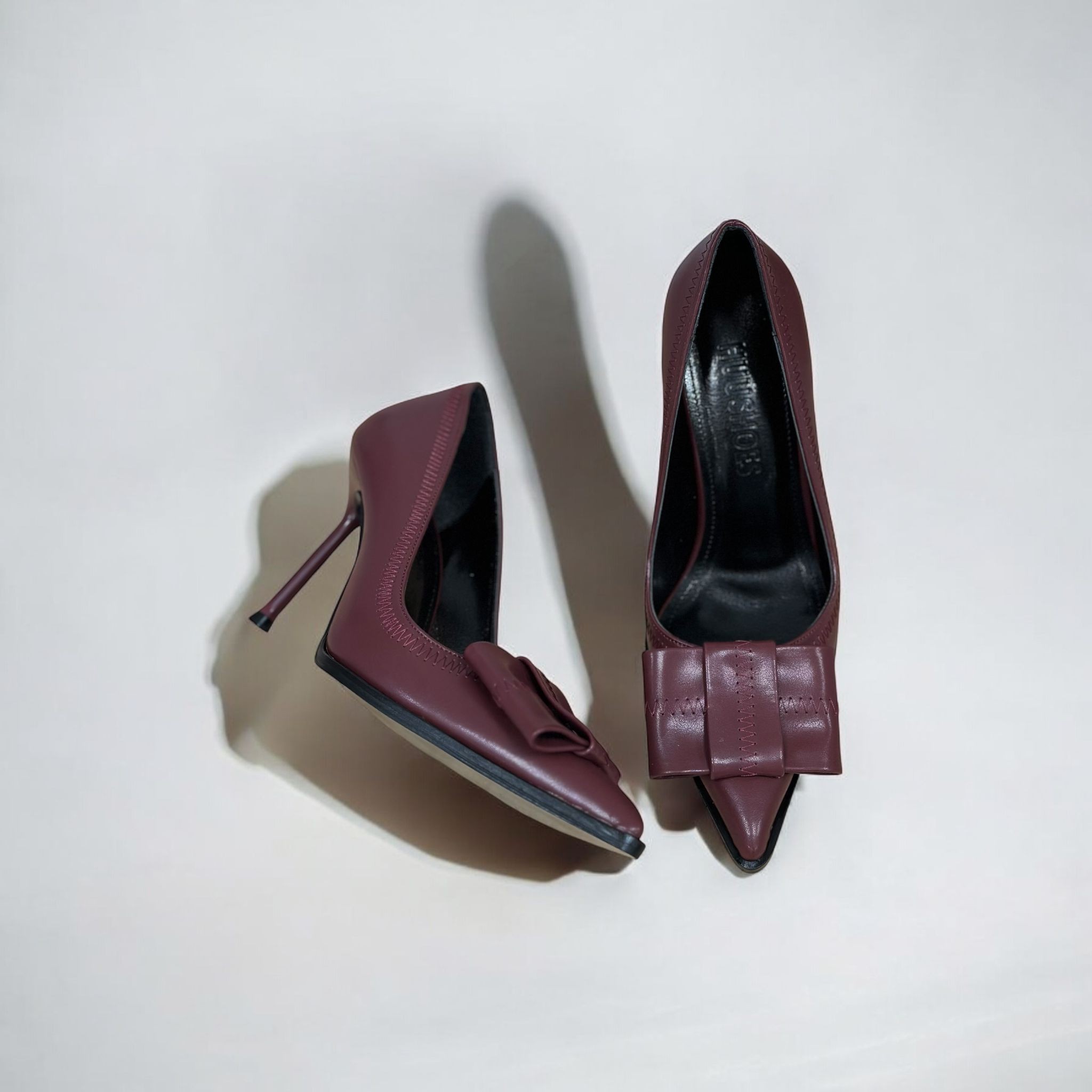 Hailey Bordo Kurdele Detay Stiletto 8 Cm