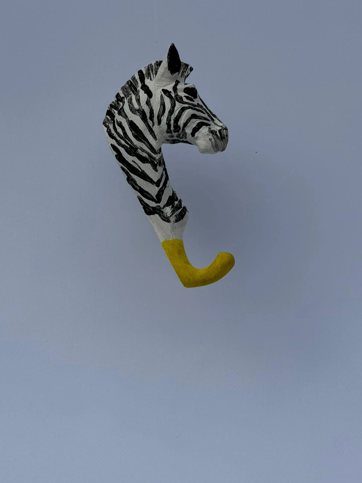 Zebra Başlı Duvar Askılık Özel Tasarım