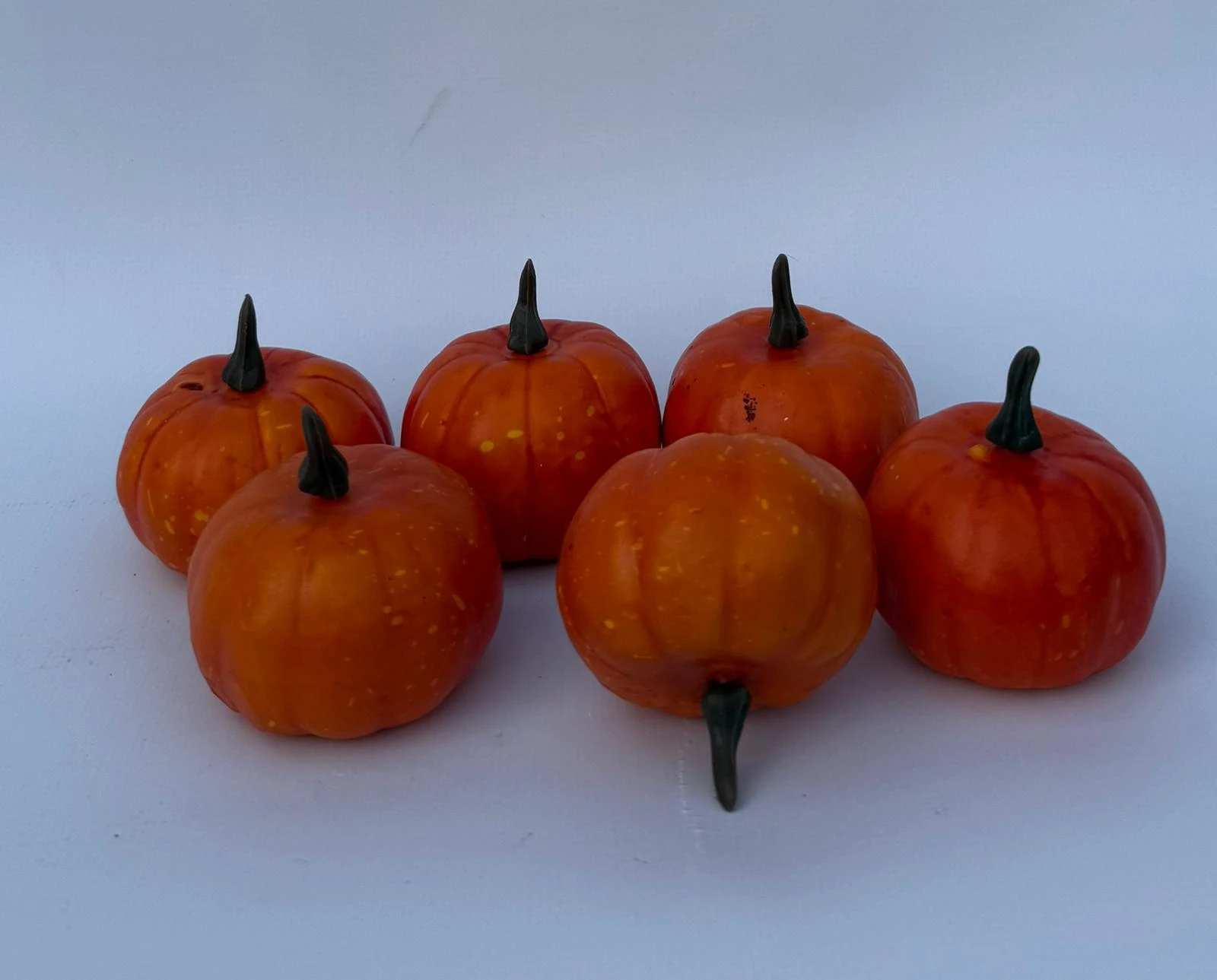 turuncu strafor 6'lı bal kabak