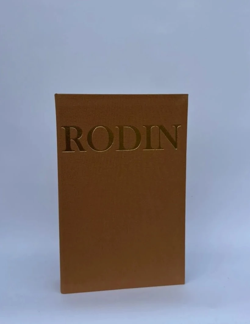 Keten Kaplamalı Dekoratif Kutu Kitap RODIN