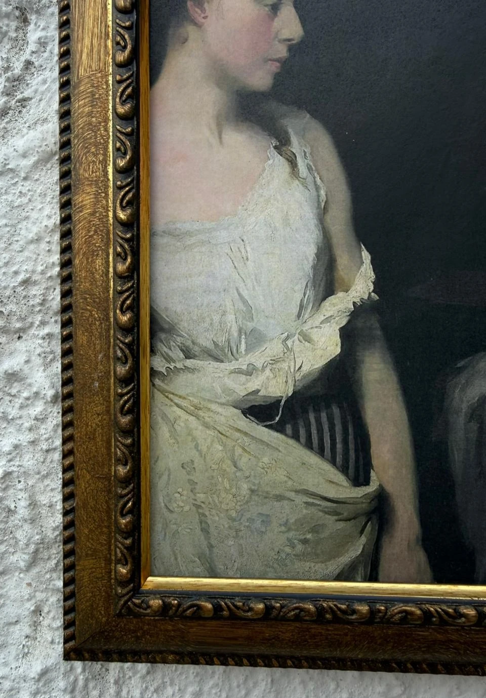 A4 pvs vintace görünümlü çerçeve baskılı fotoğraf 