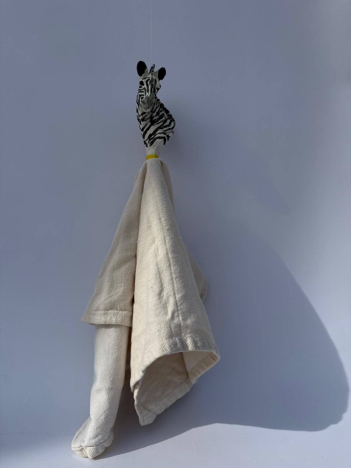 Zebra Başlı Duvar Askılık Özel Tasarım