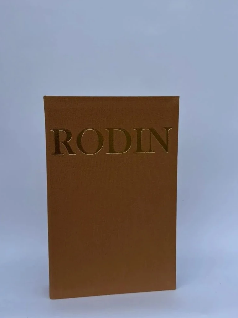 3^lü Keten Kaplamalı Dekoratif Kutu Kitap RODIN,PİCASSO,DEGAS