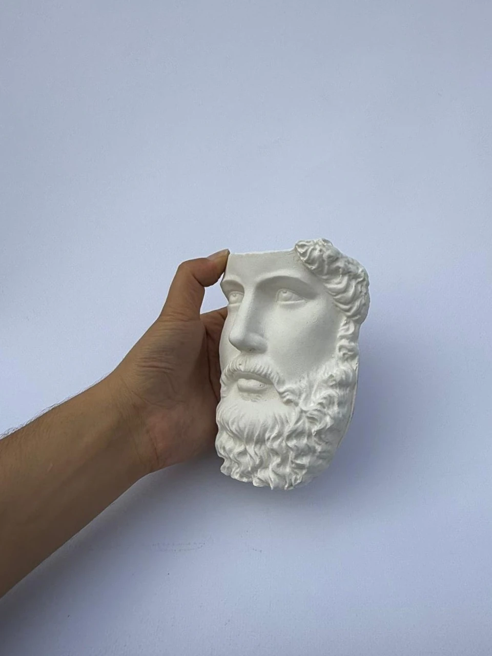 Zeus Büst Heykel Biblo 