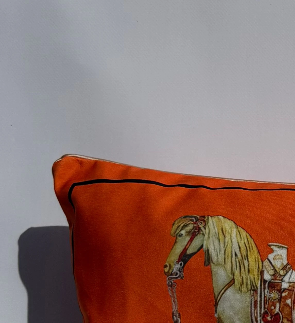 TURUNCU AT LUMBAR UZUN YASTIK