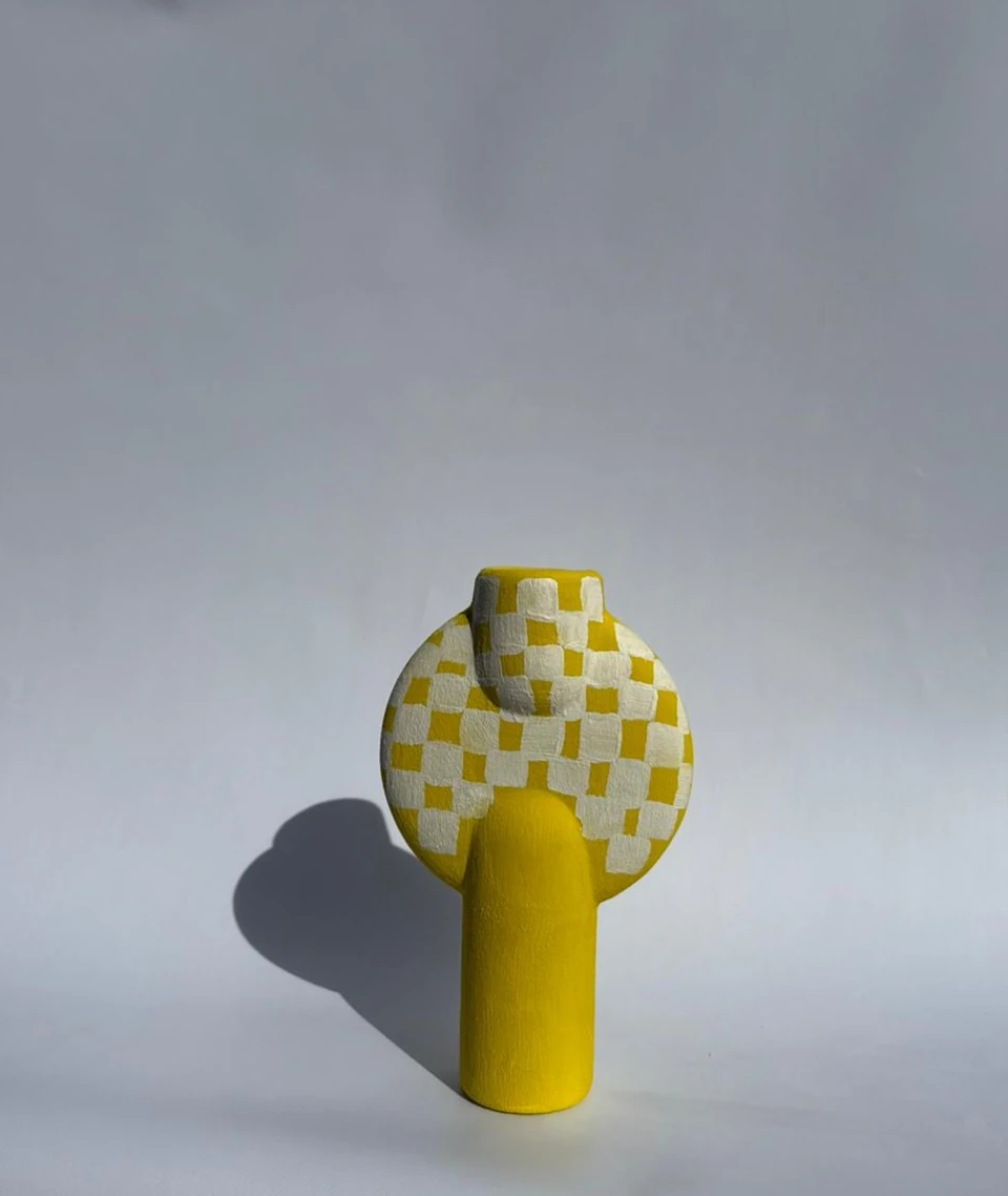 Sarı Çakıl Özel Tasarım VAZO