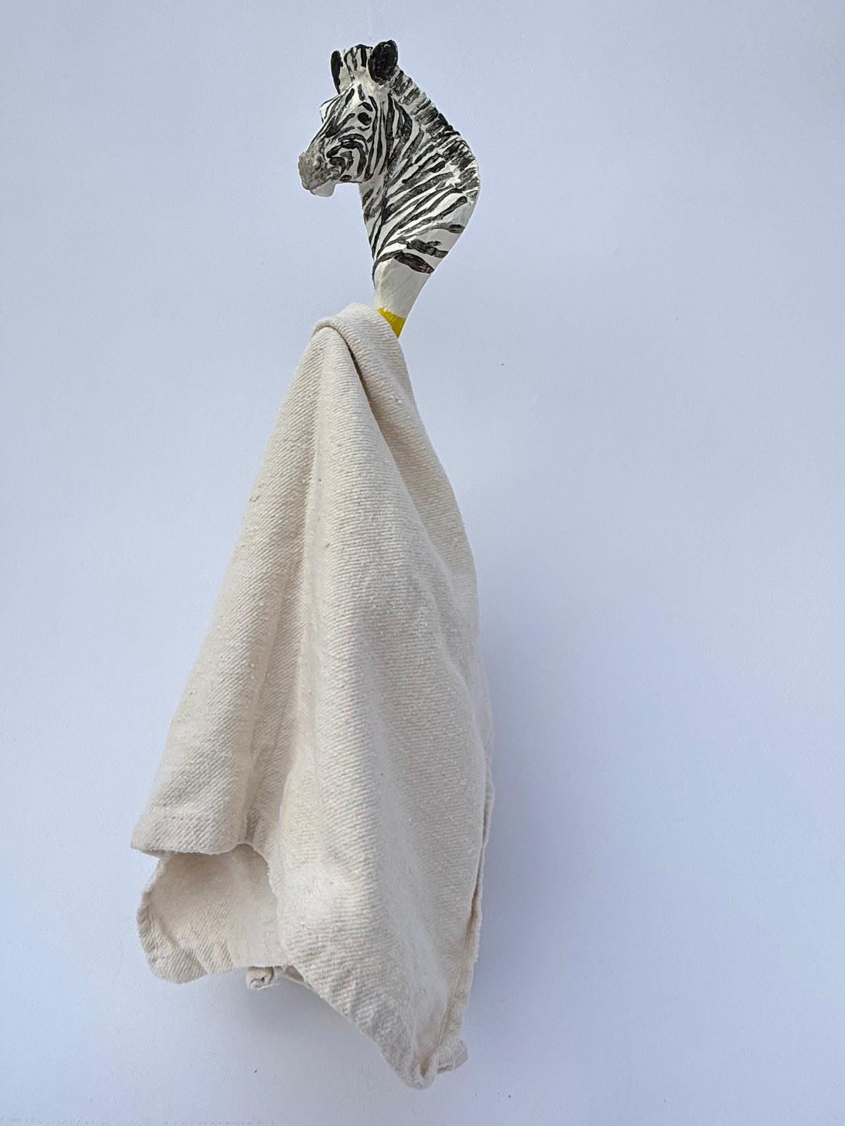 Zebra Başlı Duvar Askılık Özel Tasarım