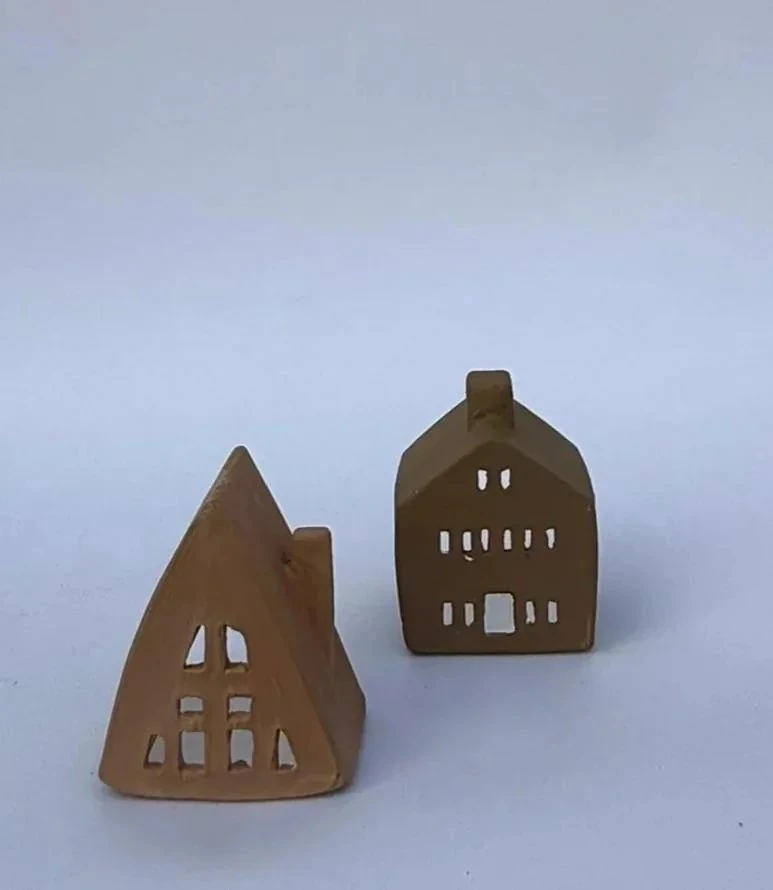 Dekoratif minimal evler 