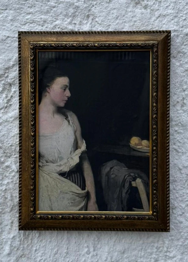 A4 pvs vintace görünümlü çerçeve baskılı fotoğraf 