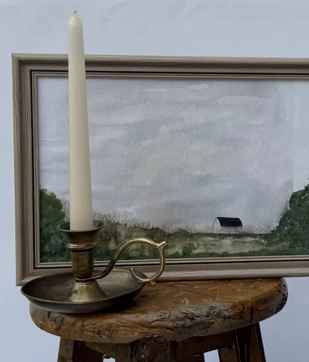 A4 pvs vintace görünümlü çerçeve baskılı fotoğraf 