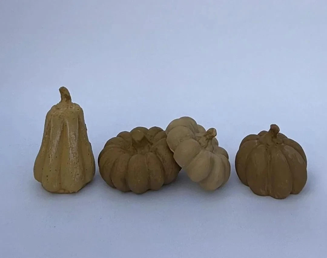 4'lü Dekoratif küçük bal kabağı 