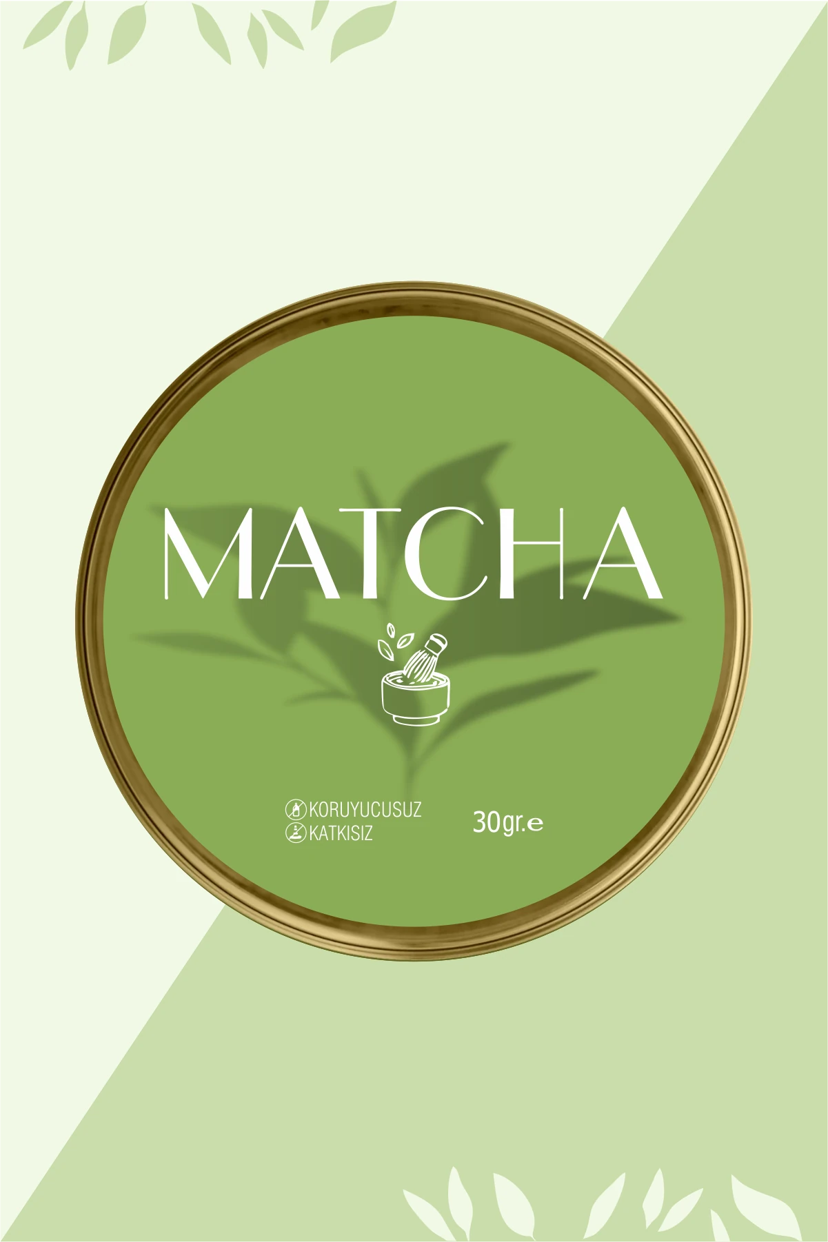AA Kalite Organik Matcha Çayi 30Gr- Maça Tozu