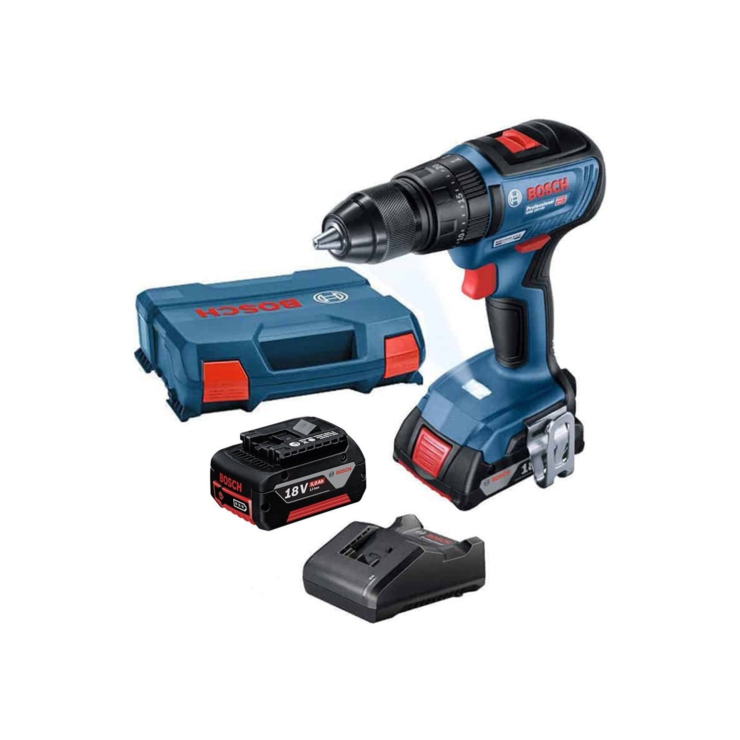 BOSCH AKÜLÜ DARBELİ VİDALAMA 18V(5.0Ah) GSB18V-90