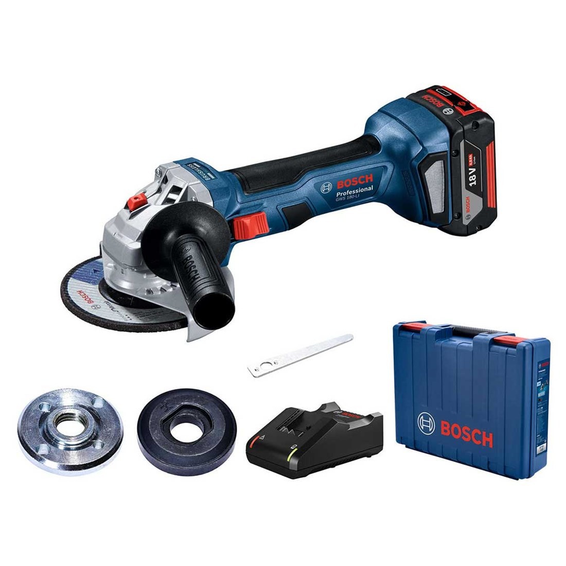 BOSCH AKÜLÜ TAŞLAMA 115 MM 18V GWS 180-LI