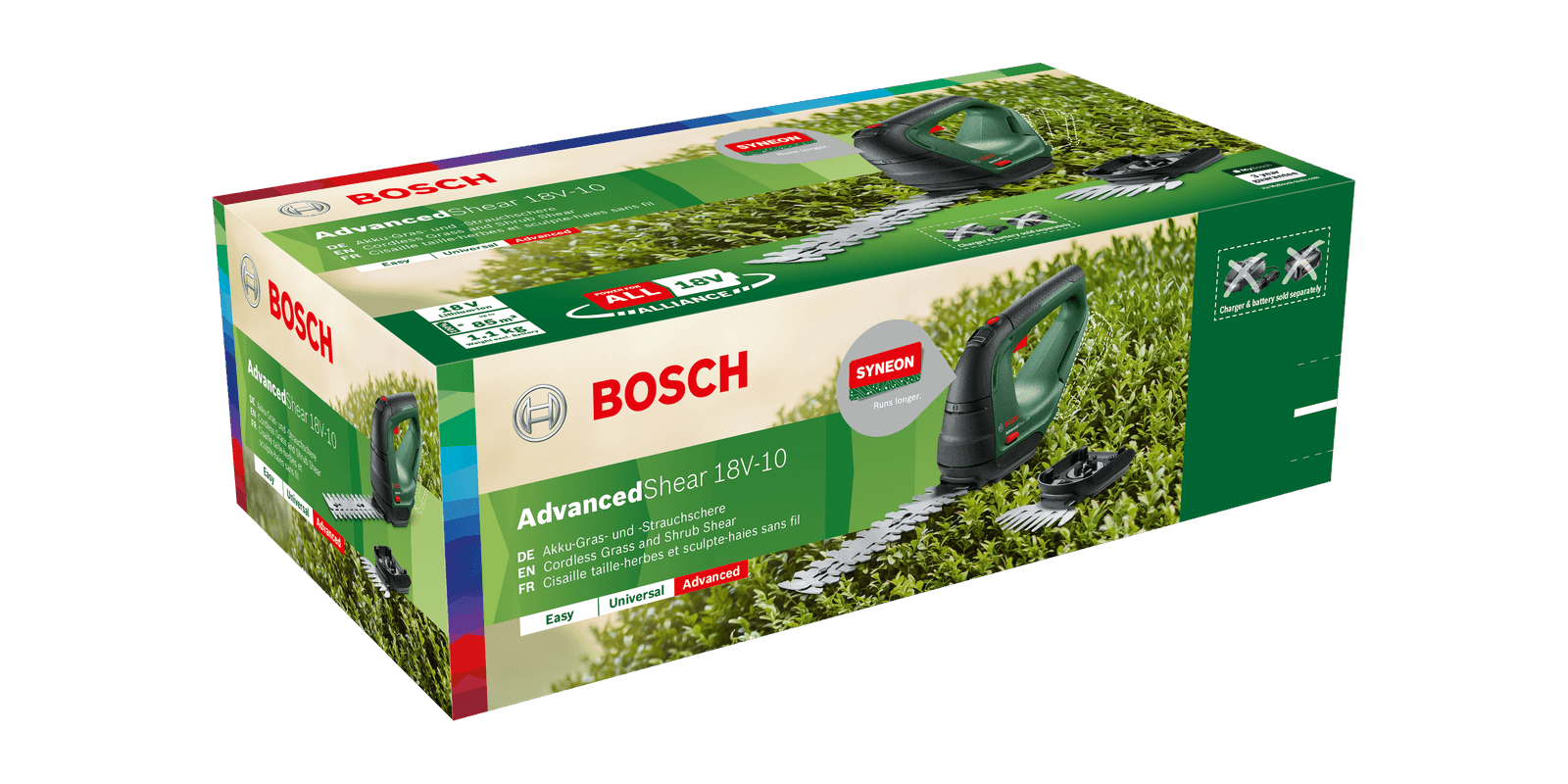 BOSCH ADVANCEDSHEAR AKÜLÜ ÇİM MAKASI