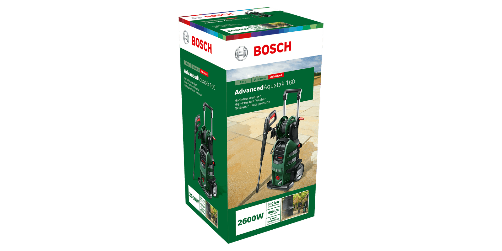 BOSCH AQUATAK 160 BASINÇLI YIKAMA MAKİNESİ (160 BAR)