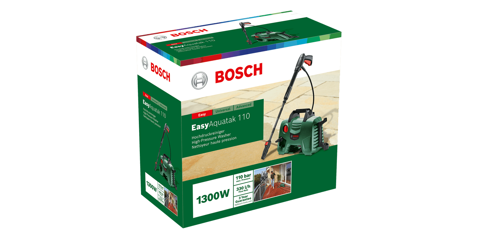 BOSCH AQUATAK 110 BASINÇLI YIKAMA MAKİNESİ (110 BAR)