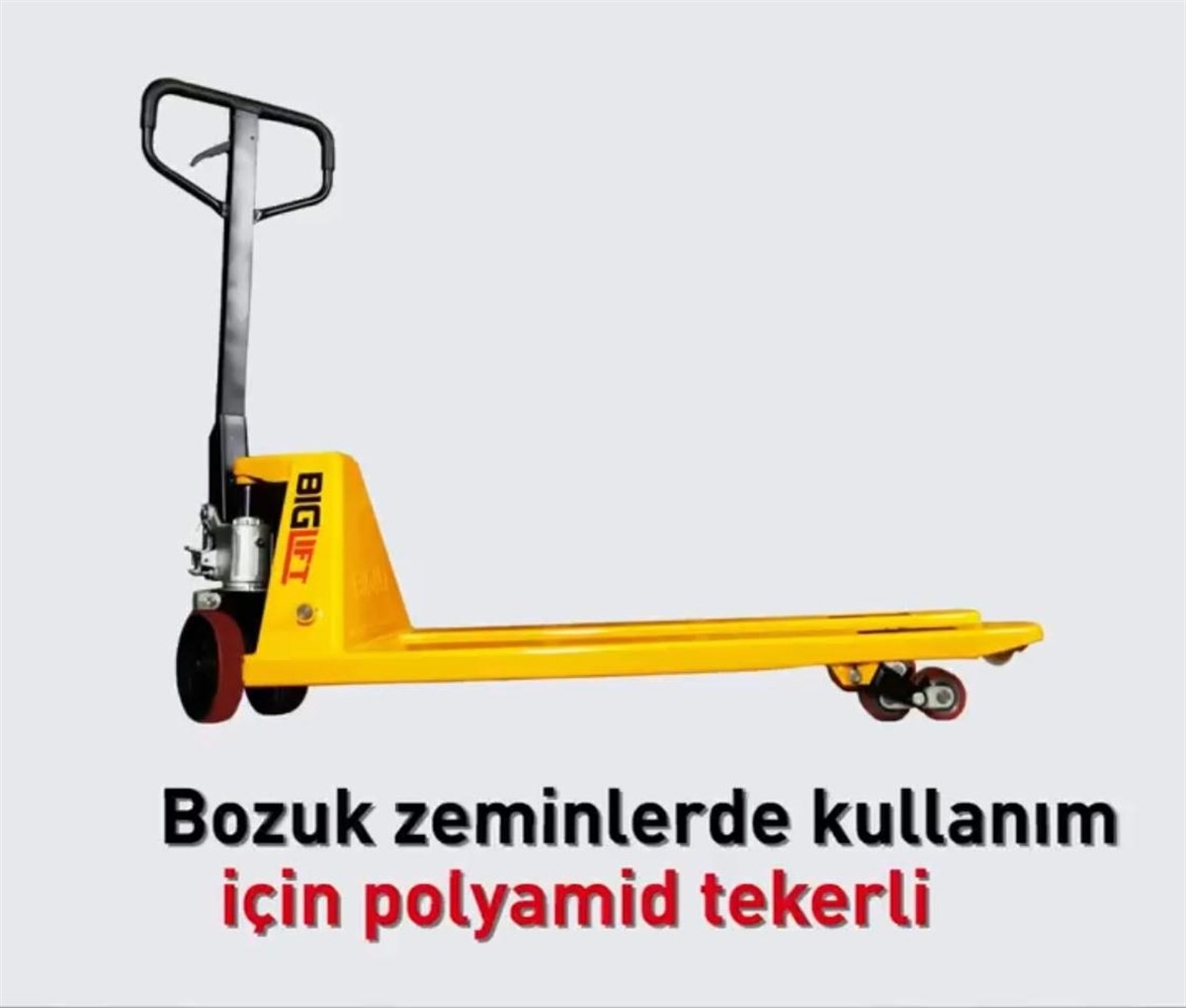 BİGLİFT TRANSPALET ACER-25T KIRMIZI TEKR 2.5 TON