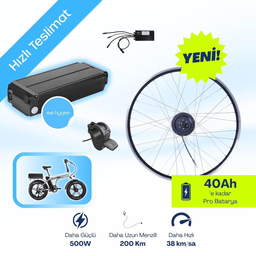 Byqee | XP25 - 500W : Uzun Menzil Dönüşüm Kiti