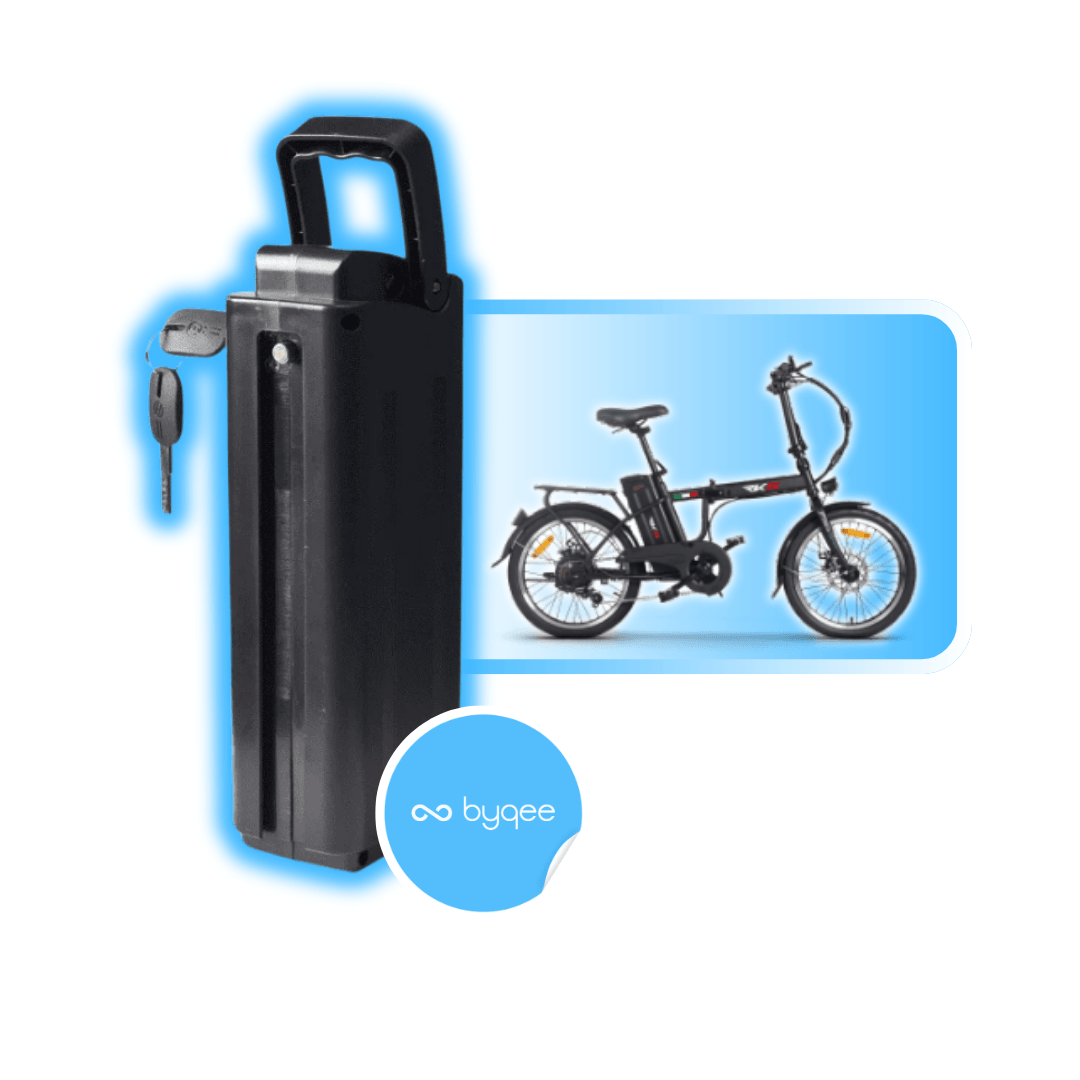 Byqee | RKS DC15 Elektrikli Bisiklet Batarya (Orjinal Yenilenmiş Kasa)