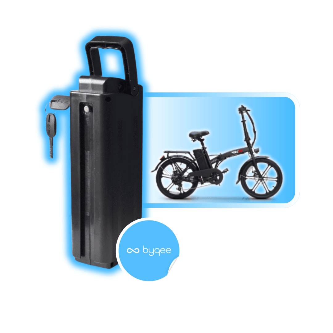 Byqee | RKS MX25 PRO Elektrikli Bisiklet Batarya (Orjinal Yenilenmiş Kasa)