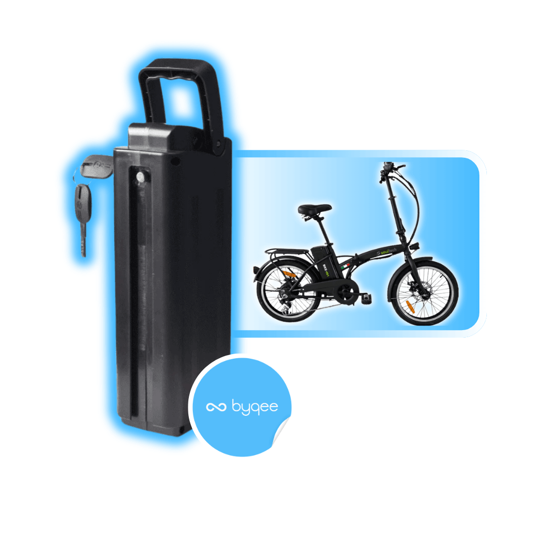 Byqee | Soultech Bike-001 Elektrikli Bisiklet Batarya (Orjinal Yenilenmiş Kasa)