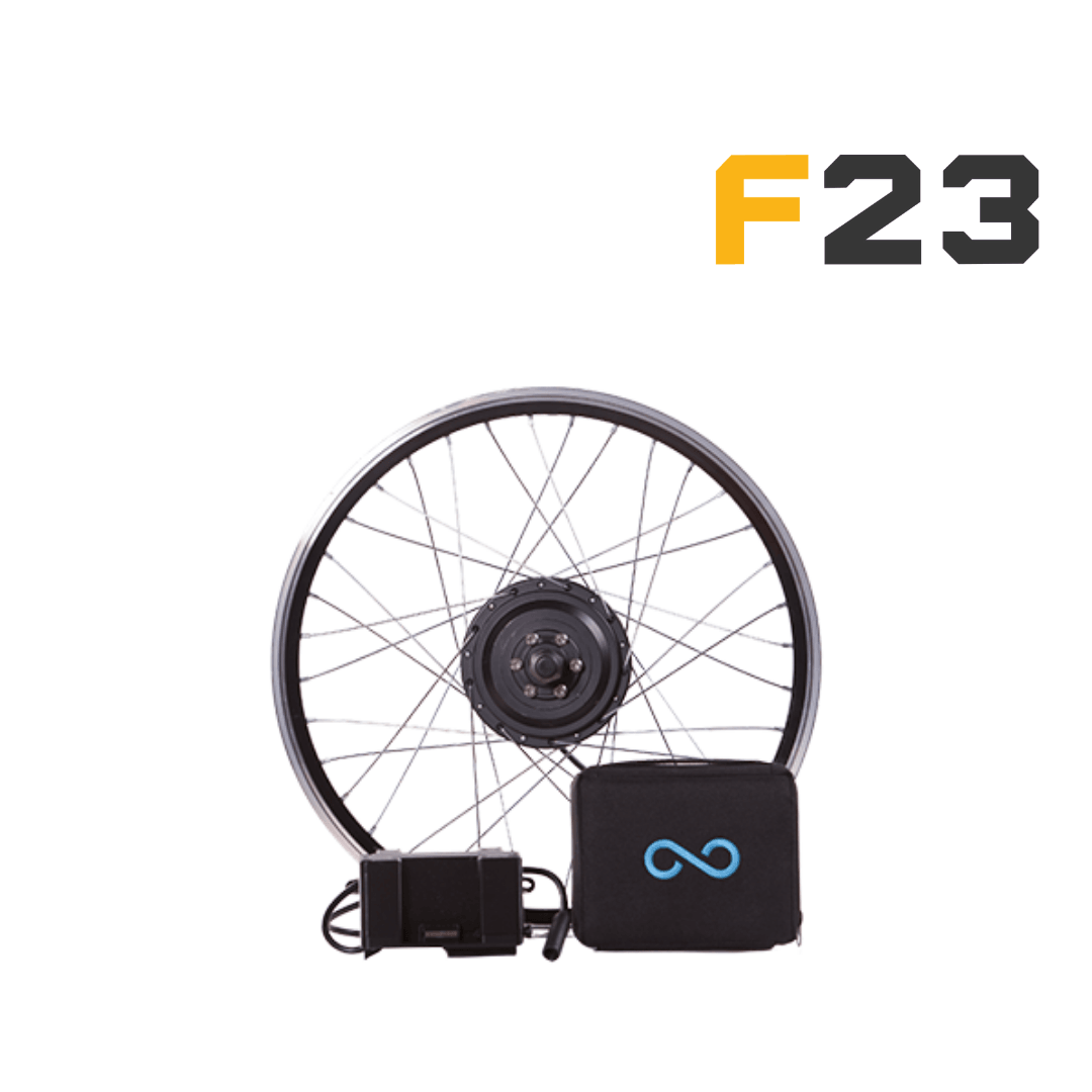 Byqee F23 [2. Génération] : Kit de Conversion de Vélo Électrique Pliant