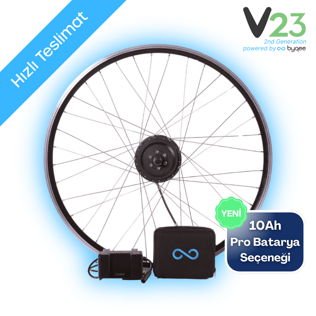 Byqee V23 [2nd Generation] : Universal E-Bike Conversion Kit