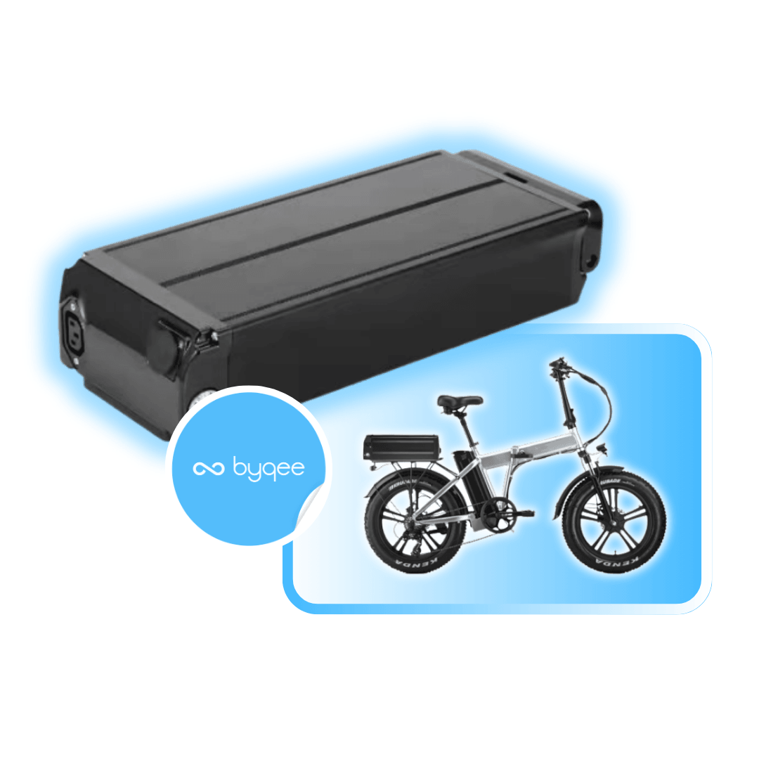 Byqee | Arka Sepet E-Bike Batarya